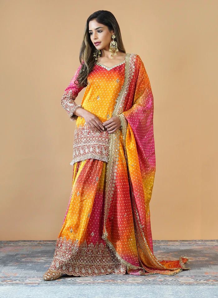 Stunning Chinon Silk Palazzo Set