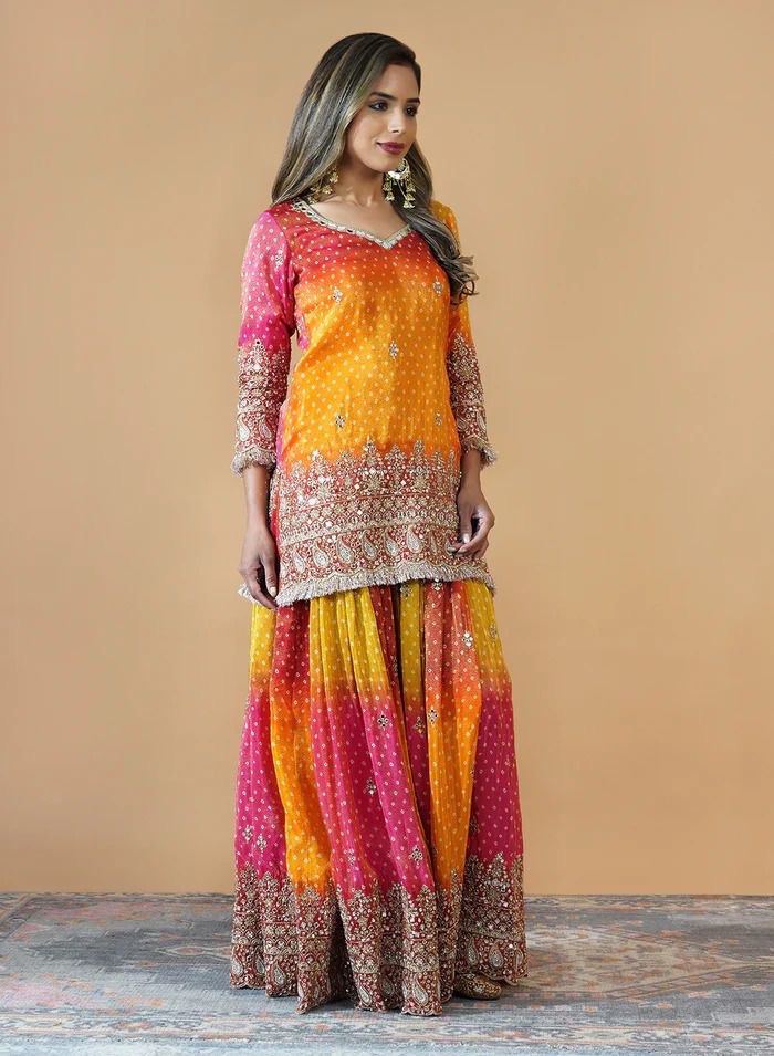 Stunning Chinon Silk Palazzo Set