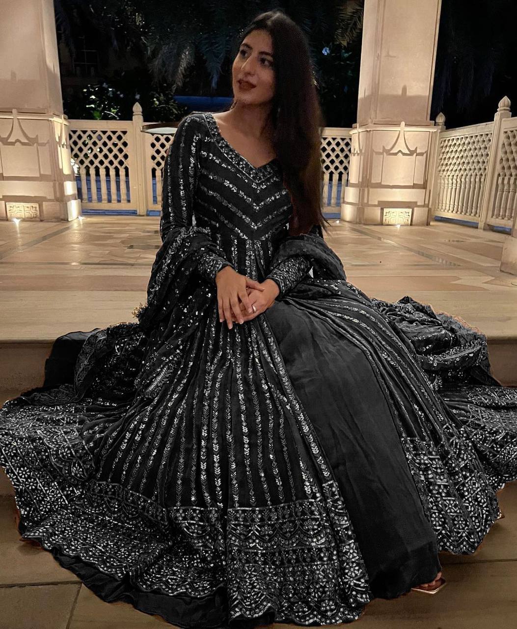 Exquisite Fox Georgette Lehenga Choli Set Timeless Elegance & Grace