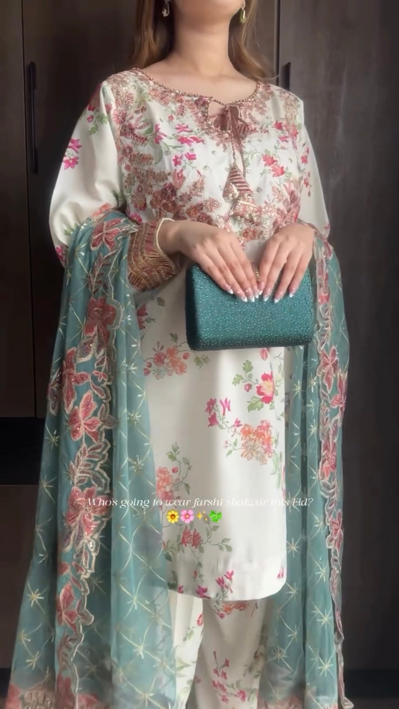 Grace in Every Thread Heavy Modal Silk Embroidered Palazzo Suit Set